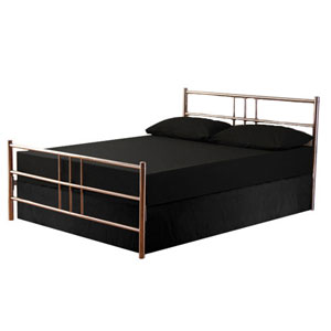 , Vista 5FT Kingsize Metal Bedstead