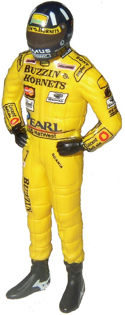 1:18 Scale Figure - D. Hill 1999