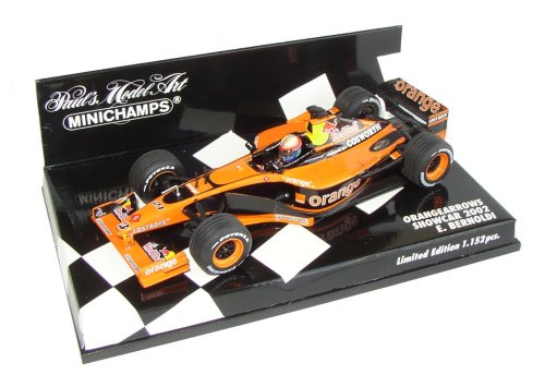 1:43 Minichamps Arrows Orange Showcar 2002 - Ltd. Ed. 1-152 pcs - Enrique Bernoldi