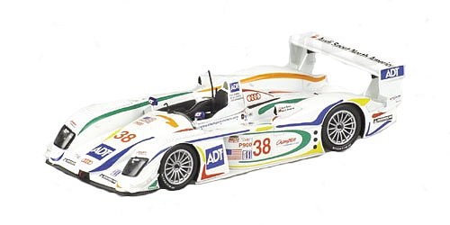1:43 Minichamps Audi R8 Sebring 12 hour 2003 - Pirro/Lehto/ Johansson