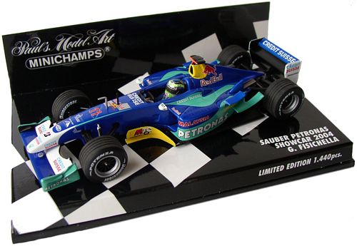 1:43 Minichamps Sauber Petronas 2004 Showcar - G. Fisichella Limited Edition