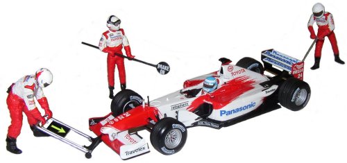 1:43 Minichamps Toyota Panasonic 2002 Jack Set