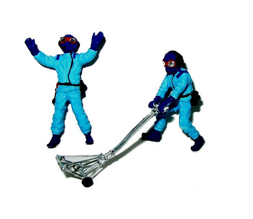 1:43 Model Lead Pit Crew Figures