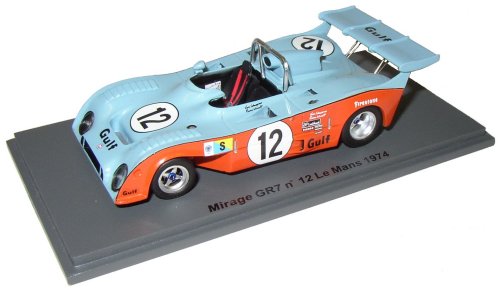 1:43 Model Mirage GR7 #12 Other Motorsport 1974 - Schuppan / Wisell