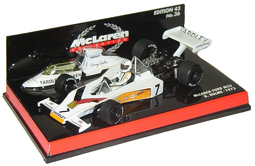 1:43 Scale McLaren Ford M23 1973 - D.Hulme