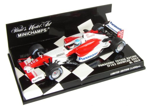 1:43 Scale Toyota Panasonic Launch Car 2002 - Ltd Ed 3-600 pcs - M.Salo