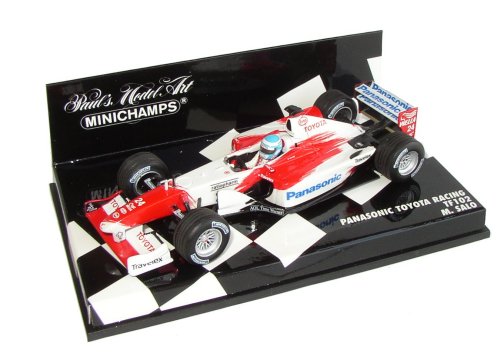 1:43 Scale Toyota Panasonic TF02 Race Car 2002 - Mika Salo