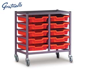 10 tray trolley kit