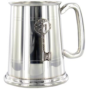 Birthday Key Pint Tankard