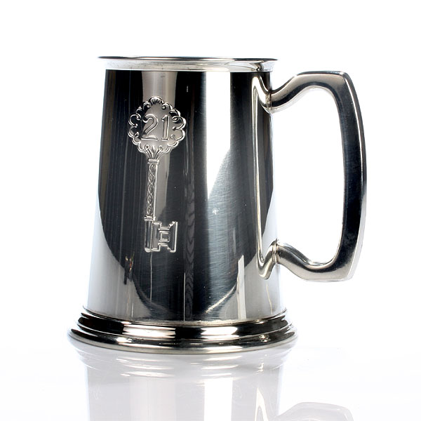 21st Birthday Personalised Tankard