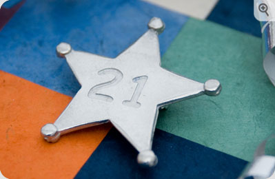 Birthday Star Badge