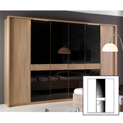 Wiemann - Lugano Oak  3 Door Wardrobe