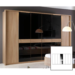 Wiemann - Lugano Oak  7 Door Wardrobe