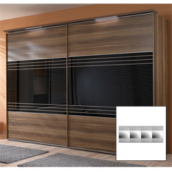 Wiemann - New York  Large Sliding 4 Door Wardrobe