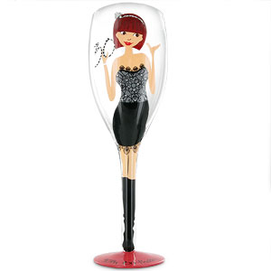 Birthday Giant Tallulah Chic Champagne Glass