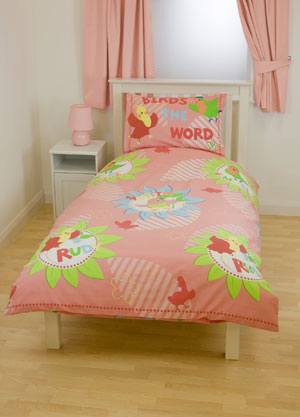 Tweet Single Duvet Cover Set