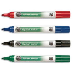 Flipchart Marker Blt Tip Assorted Ref