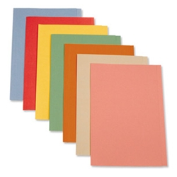 Square Cut Folder 180gsm Foolscap Blue