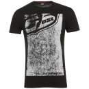 Mens T-posterized T-Shirt - Black - S S