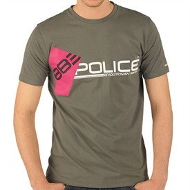 Mens Naples T-Shirt Charcoal