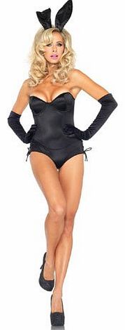 Playboy Bunny 4 Piece Set Black Small