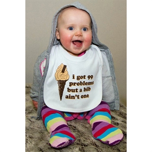 Problems Funny Baby Bib