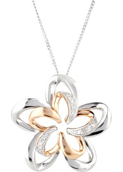 and Diamond Petal Pendant 12141682