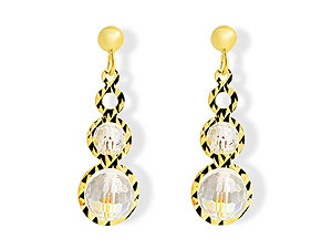 Crystal Drop Earrings - 071781