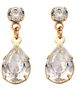 Cubic zirconia Drop earrings