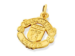 Manchester United Cut Out Crest Pendant