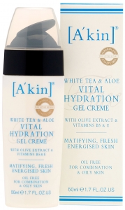 AKIN WHITE TEA and ALOE VITAL HYDRATION GEL