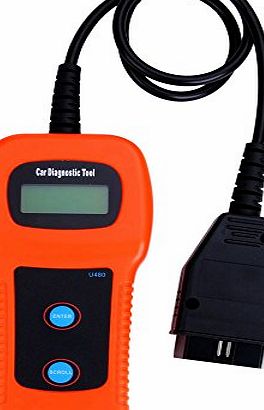 U480 Obd-ii OBDII OBD2 EOBD Diagnostic Code Scanner CAN-Bus Trouble Code Read Diagnose Tester Diagnostic Scanner