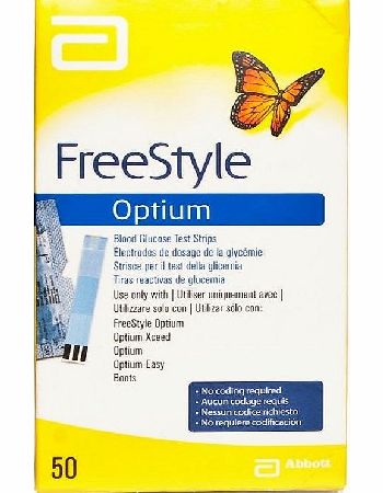 Optium Plus Glucose Test Strips