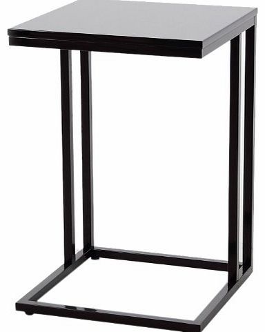  Scandinavian Style Lamp Table, Black