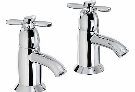 Opulence Bath Pillar Taps, Set of 2