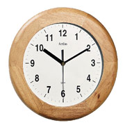 Avebury Antique Pine Wall Clock