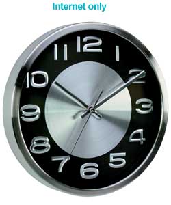 Contemporary Metal Wall Clock