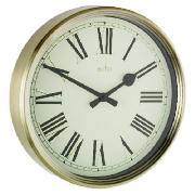 Station Bronze Wall Clock