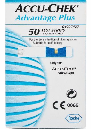 Advantage Plus Glucose Test Strips