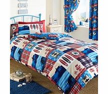 Surfs Up Duvet Set  Curtains