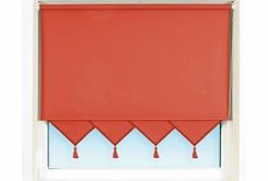 Triangle Edge Roller Blinds - Terracotta