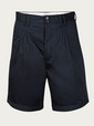 acne shorts navy