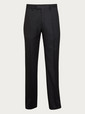 acne trousers black grey