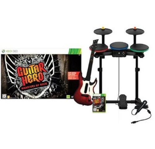 Guitar Hero 6: Warriors of Rock - Full Band Bundle (Xbox 360)