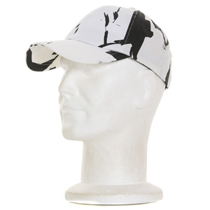 6 Panel She Adjustable cap - White