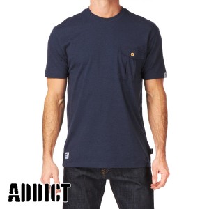 T-Shirts - Addict Pocket Heather T-Shirt