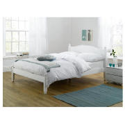 Addison Single Bedframe, White