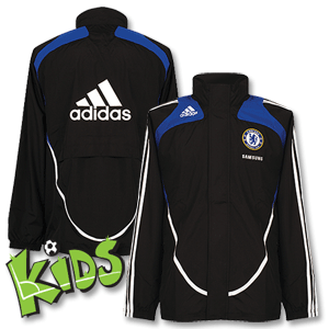 08-09 Chelsea All Weather Jacket - Boys - Black/Royal QQ