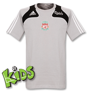 08-09 Liverpool Tee - Boys - Grey/Black