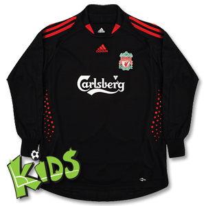 08-10 Liverpool Home GK Jersey - Boys